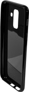 Samsung Galaxy A6+ (2018) hoesje - Schokabsorberend TPU - Grip Coating - Zwart - Mobiparts
