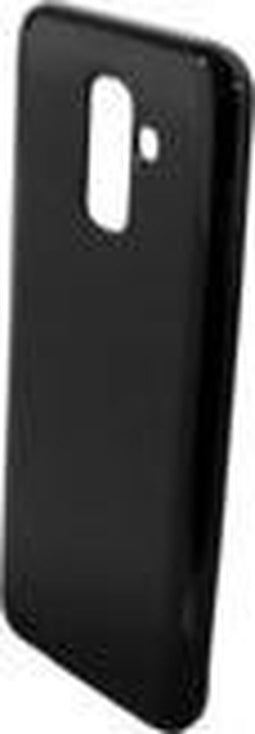 Samsung Galaxy A6+ (2018) hoesje - Schokabsorberend TPU - Grip Coating - Zwart - Mobiparts