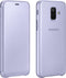 Samsung Galaxy A6 Plus Wallet Cover - Paars