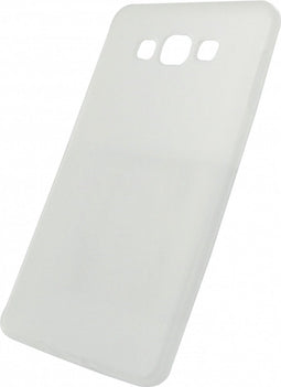 Samsung Galaxy A7 (2015) Hoesje - Mobilize - Gelly Serie - TPU Backcover - Milky White - Hoesje Geschikt Voor Samsung Galaxy A7 (2015)
