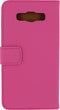 Samsung Galaxy A7 (2015) Hoesje - Mobilize - Slim Wallet Serie - Kunstlederen Bookcase - Roze - Hoesje Geschikt Voor Samsung Galaxy A7 (2015)