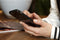 Samsung Galaxy A7 (2018) hoesje - Schokabsorberend TPU - Grip Coating - Zwart - Mobiparts