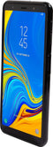 Samsung Galaxy A7 (2018) hoesje - Schokabsorberend TPU - Grip Coating - Zwart - Mobiparts