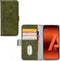Samsung Galaxy A70 Hoesje - Mobilize - Elite Gelly Serie - Kunstlederen Bookcase - Groen - Hoesje Geschikt Voor Samsung Galaxy A70