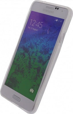 Samsung Galaxy Alpha Hoesje - Mobilize - Gelly Serie - TPU Backcover - Milky White - Hoesje Geschikt Voor Samsung Galaxy Alpha