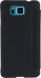 Samsung Galaxy Alpha Hoesje - Rock - Uni Side Serie - Kunstlederen Bookcase - Zwart - Hoesje Geschikt Voor Samsung Galaxy Alpha