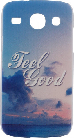 Samsung Galaxy Core Hoesje - Xccess - Serie - Hard Kunststof Backcover - Feel Good - Hoesje Geschikt Voor Samsung Galaxy Core