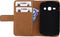 Samsung Galaxy Fame S6810 Hoesje - Mobilize - Slim Wallet Serie - Kunstlederen Bookcase - Zwart - Hoesje Geschikt Voor Samsung Galaxy Fame S6810