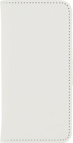 Samsung Galaxy J1 (2016) Hoesje - Mobilize - Classic Serie - Kunstlederen Bookcase - Wit - Hoesje Geschikt Voor Samsung Galaxy J1 (2016)