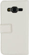 Samsung Galaxy J3 (2016) Hoesje - Mobilize - Classic Gelly Wallet Serie - Kunstlederen Bookcase - Wit - Hoesje Geschikt Voor Samsung Galaxy J3 (2016)