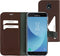 Samsung Galaxy J5 (2017) Hoesje - Premium Wallet/Boekhoesje - Eco Leer - Magneet Sluiting - Opberg vakken - Bruin - Mobiparts