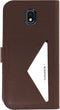 Samsung Galaxy J5 (2017) Hoesje - Premium Wallet/Boekhoesje - Eco Leer - Magneet Sluiting - Opberg vakken - Bruin - Mobiparts