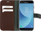 Samsung Galaxy J5 (2017) Hoesje - Premium Wallet/Boekhoesje - Eco Leer - Magneet Sluiting - Opberg vakken - Bruin - Mobiparts