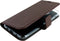 Samsung Galaxy J5 (2017) Hoesje - Premium Wallet/Boekhoesje - Eco Leer - Magneet Sluiting - Opberg vakken - Bruin - Mobiparts