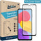Samsung Galaxy M13 screenprotector - Full Cover - Gehard glas - Zwart - Just in Case