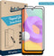 Samsung Galaxy M22 Screenprotector - Full Cover - Gehard glas - Transparant - Just in Case