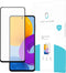 Samsung Galaxy M52 Screenprotector - Full Cover - Gehard glas - Transparant - Just in Case