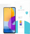 Samsung Galaxy M52 Screenprotector - Gehard glas - Transparant - Just in Case