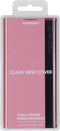 Samsung Galaxy Note 10 LED Clear View Cover Pink