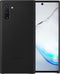 Samsung Galaxy Note10 - Lederen Cover - Zwart