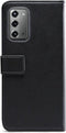 Samsung Galaxy Note20 Hoesje - Mobilize - Classic Gelly Wallet Serie - Kunstlederen Bookcase - Zwart - Hoesje Geschikt Voor Samsung Galaxy Note20