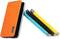 Samsung Galaxy Note3 Hoesje - Rock - Elegant Side Serie - Hard Kunststof Bookcase - Geel - Hoesje Geschikt Voor Samsung Galaxy Note3