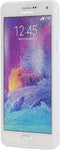 Samsung Galaxy Note4 Hoesje - Rock - Enchanting Serie - Hard Kunststof Backcover - Wit - Hoesje Geschikt Voor Samsung Galaxy Note4