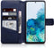 Samsung Galaxy S20+ Bookcase hoesje - CaseBoutique - Effen Donkerblauw - Leer