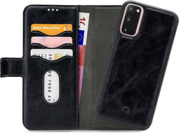 Samsung Galaxy S20 Hoesje - Mobilize - Gelly Wallet Serie - Kunstlederen Bookcase / 2in1 Case - Zwart - Hoesje Geschikt Voor Samsung Galaxy S20