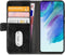 Samsung Galaxy S21 FE Hoesje - Mobilize - Elite Gelly Serie - Kunstlederen Bookcase - Zwart - Hoesje Geschikt Voor Samsung Galaxy S21 FE