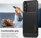Samsung Galaxy S22 Hoesje - Spigen - Rugged Armor Serie - TPU Backcover - Matte Black - Hoesje Geschikt Voor Samsung Galaxy S22