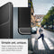 Samsung Galaxy S22 Hoesje - Spigen - Rugged Armor Serie - TPU Backcover - Matte Black - Hoesje Geschikt Voor Samsung Galaxy S22