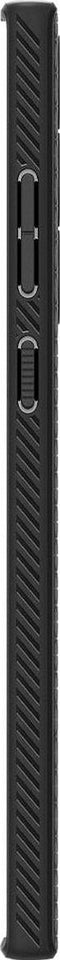 Samsung Galaxy S22 Ultra Hoesje - Spigen - Liquid Air Serie - TPU Backcover - Matte Black - Hoesje Geschikt Voor Samsung Galaxy S22 Ultra