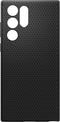 Samsung Galaxy S22 Ultra Hoesje - Spigen - Liquid Air Serie - TPU Backcover - Matte Black - Hoesje Geschikt Voor Samsung Galaxy S22 Ultra