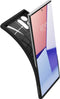Samsung Galaxy S22 Ultra Hoesje - Spigen - Liquid Air Serie - TPU Backcover - Matte Black - Hoesje Geschikt Voor Samsung Galaxy S22 Ultra
