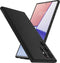 Samsung Galaxy S22 Ultra Hoesje - Spigen - Liquid Air Serie - TPU Backcover - Matte Black - Hoesje Geschikt Voor Samsung Galaxy S22 Ultra