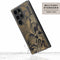 Samsung Galaxy S23 Ultra Hoesje - Selencia Zarya Fashion Extra Beschermende Backcover - goud