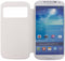 Samsung Galaxy S4 Hoesje - Mobilize - S-View Serie - Kunstlederen Bookcase - Wit - Hoesje Geschikt Voor Samsung Galaxy S4