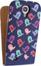 Samsung Galaxy S4 Hoesje - Mobilize - Ultra Slim Serie - Kunstlederen Flipcase - Birdy - Hoesje Geschikt Voor Samsung Galaxy S4