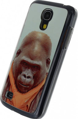 Samsung Galaxy S4 Mini Hoesje - Xccess - Metal Plate Serie - Aluminium Backcover - Funny Gorilla - Hoesje Geschikt Voor Samsung Galaxy S4 Mini