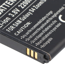 Samsung Galaxy S4 Zoom, B740AC, B740AE, SM-C101 krachtige batterij van AccuCell