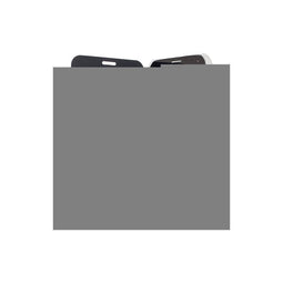 Samsung Galaxy S5 Mini Hoesje - Krusell - Boden Serie - Hard Kunststof Bookcase - Wit - Hoesje Geschikt Voor Samsung Galaxy S5 Mini