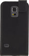 Samsung Galaxy S5 Mini Hoesje - Mobilize - Gelly Classic Serie - Kunstlederen Flipcase - Zwart - Hoesje Geschikt Voor Samsung Galaxy S5 Mini