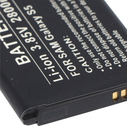 Samsung Galaxy S5 oplaadbare batterij van AccuCell met 2800 mAh