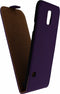 Samsung Galaxy S5 Plus Hoesje - Mobilize - Ultra Slim Serie - Kunstlederen Flipcase - Paars - Hoesje Geschikt Voor Samsung Galaxy S5 Plus