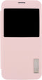 Samsung Galaxy S5 Plus Hoesje - Rock - Elegant Side Serie - Hard Kunststof Bookcase - Magenta - Hoesje Geschikt Voor Samsung Galaxy S5 Plus