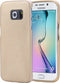 Samsung Galaxy S6 Edge Hoesje - Rock - Vogue Serie - Hard Kunststof Backcover - Goud - Hoesje Geschikt Voor Samsung Galaxy S6 Edge