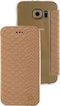 Samsung Galaxy S6 Hoesje - Mobilize - Gelly Booklet Slim Serie - Kunstlederen Bookcase - Rose Gold Snake - Hoesje Geschikt Voor Samsung Galaxy S6