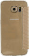 Samsung Galaxy S6 Hoesje - Mobilize - Gelly Booklet Slim Serie - Kunstlederen Bookcase - Rose Gold Snake - Hoesje Geschikt Voor Samsung Galaxy S6