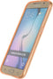 Samsung Galaxy S6 Hoesje - Xccess - Card Serie - TPU Backcover - Roze - Hoesje Geschikt Voor Samsung Galaxy S6
